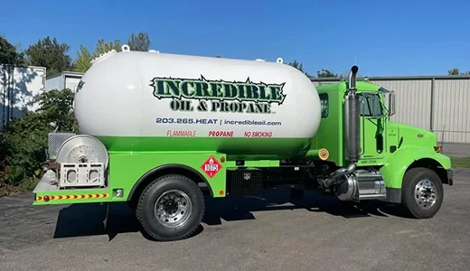 Propane Delivery Truck - Incredible Oil & Propane