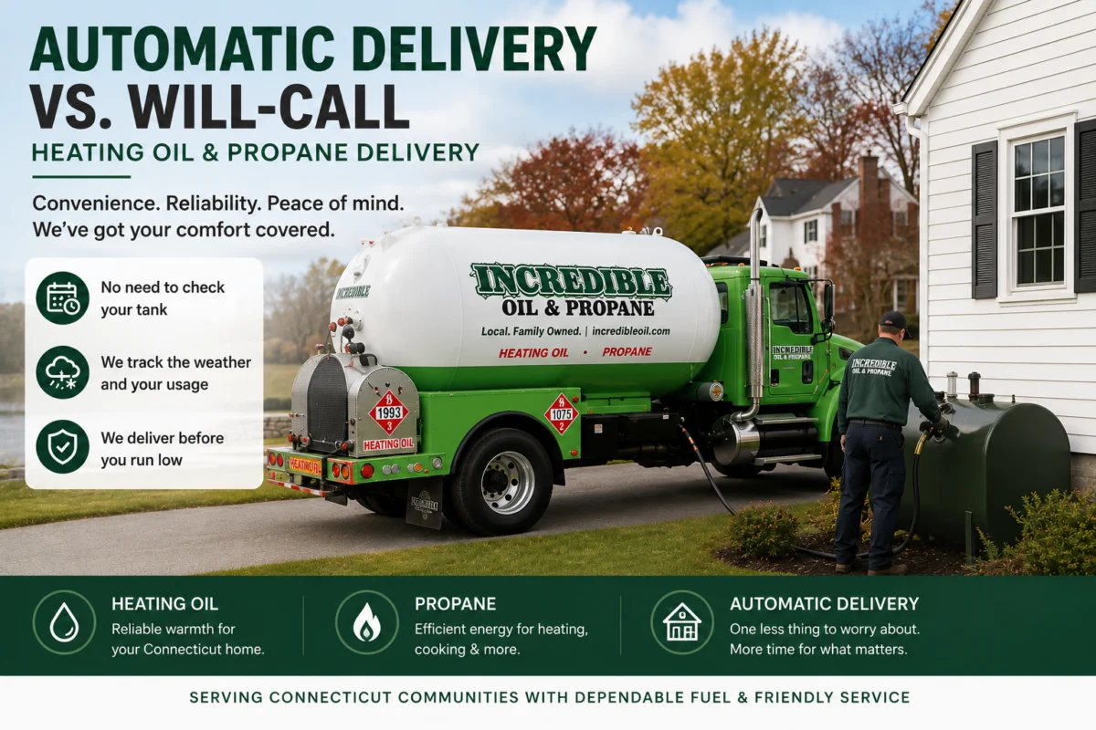 automatic oil delivery CT